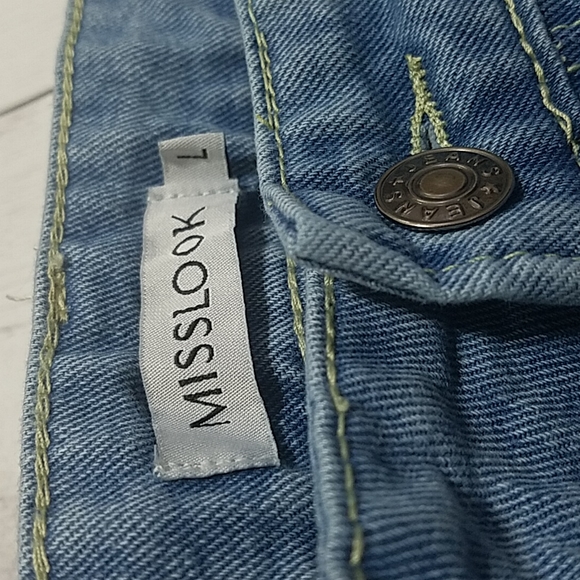 Misslook Large womens Jeans light wash color - Picture 3 of 7